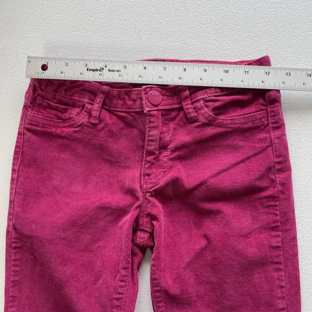 Gap Kids Girl Skinny Fit Corduroy Stretch Pants Purplish Pink Size 10